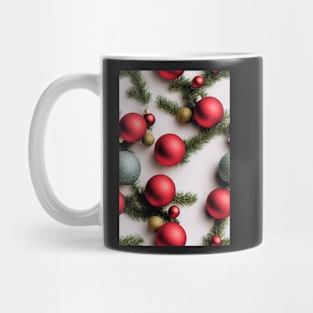 Christmas Seamless Pattern, Christmas Decorations #5 Mug